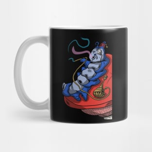 The Blue Caterpillar Mug